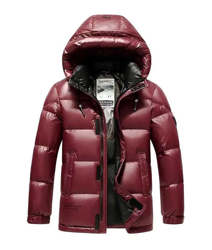 Jaqueta de inverno 2026, novidade, jaquetas de algodão tipo Sill para homens, parkas masculinas da moda, grossas e quentes, casaco impermeável masculino, tamanho M-4XL