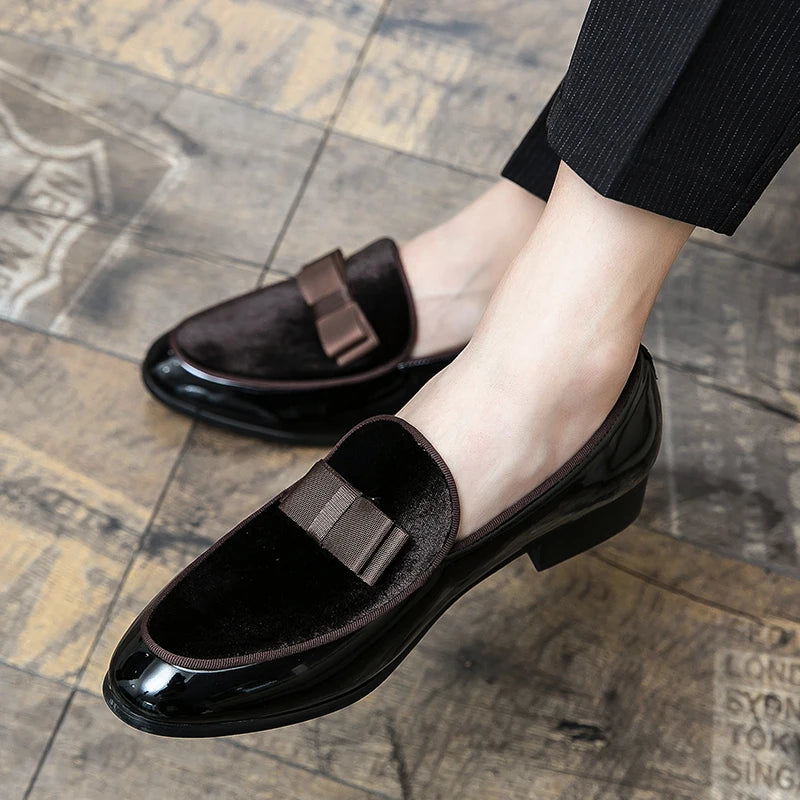 Novos sapatos de vestido de couro sombra moda luxo do noivo sapatos de casamento dos homens de luxo estilo italiano oxford sapatos tamanho grande 48