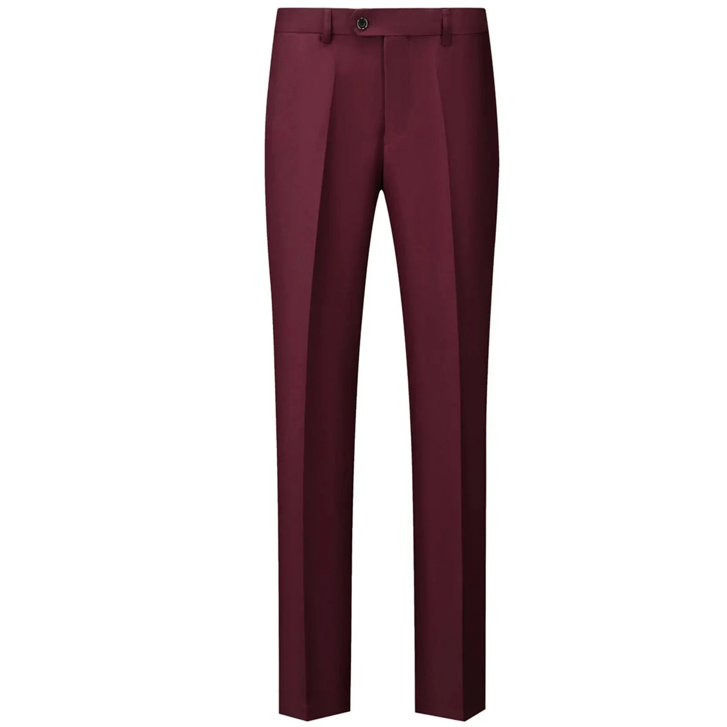 Casual negócios masculino elástico fino ajuste jovem estilo britânico calças compridas para homens moda versão coreana calças compridas
