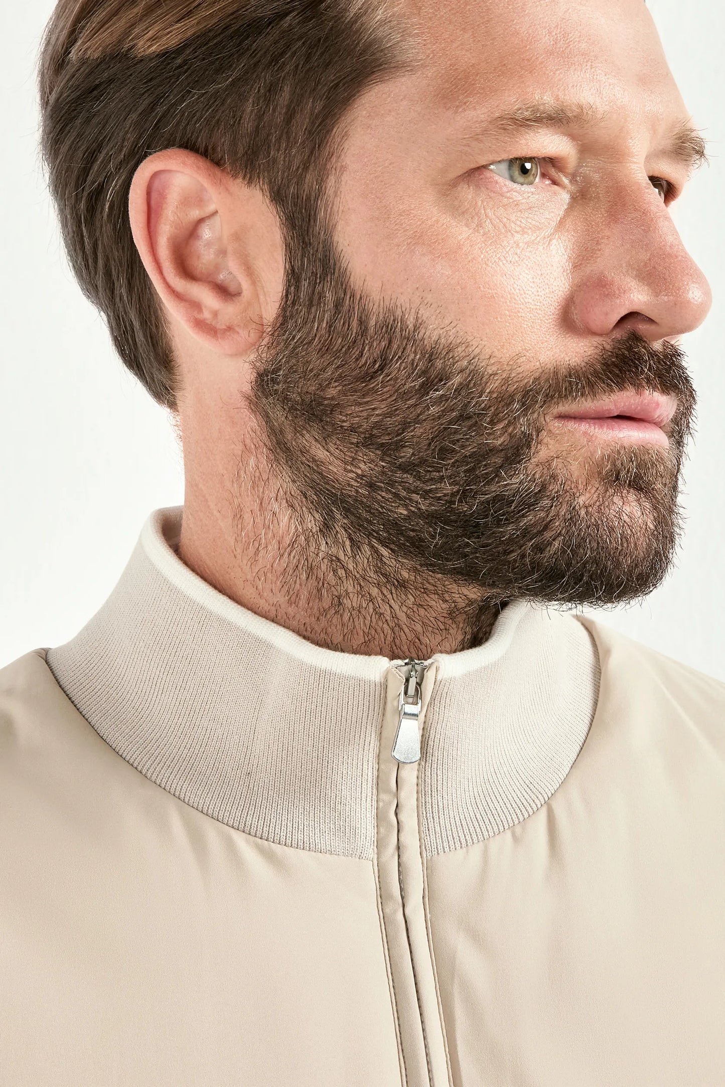 Taupe vest - Made in Italy