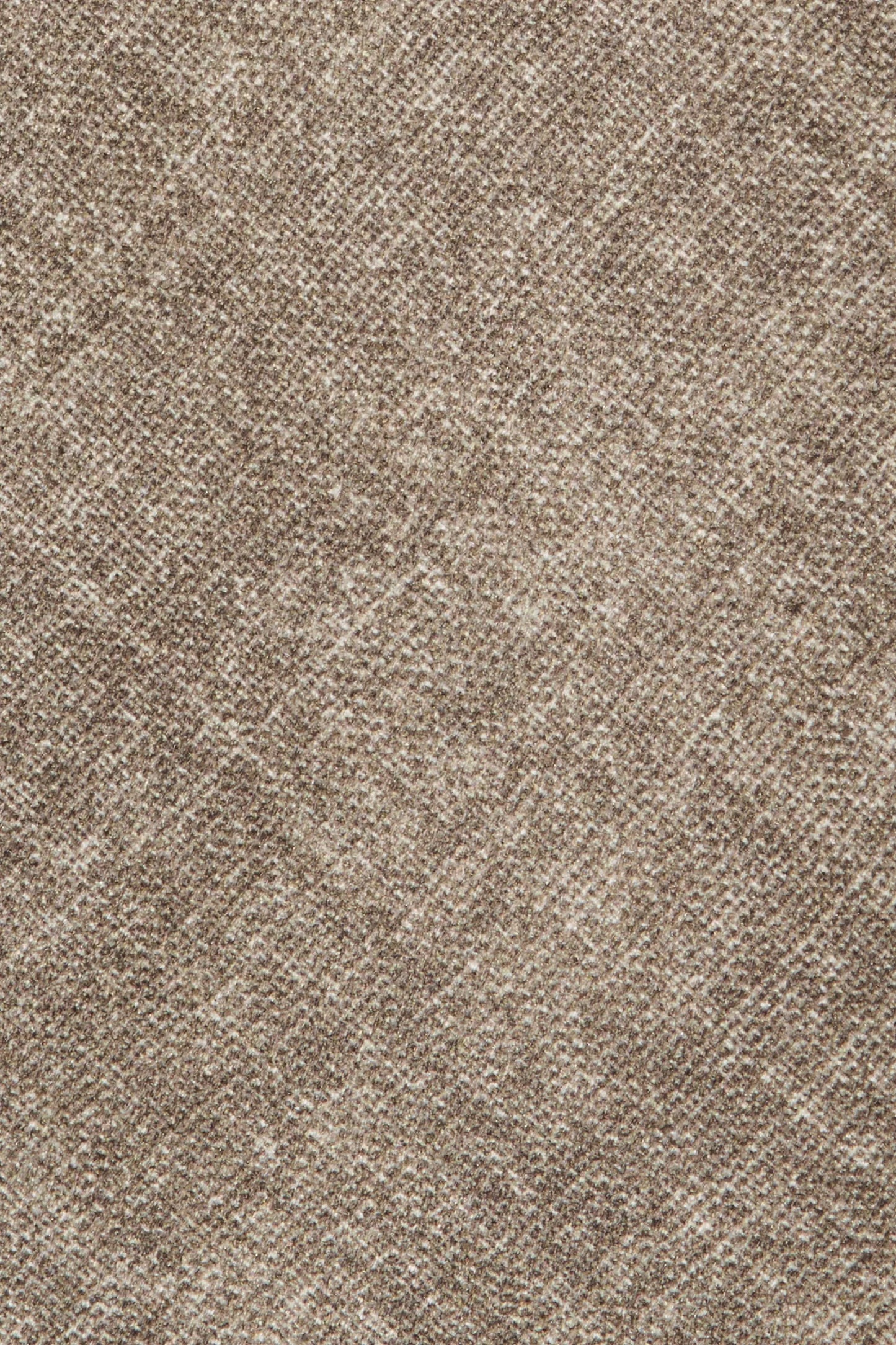 Tobacco printed silk tie - Made in Italy