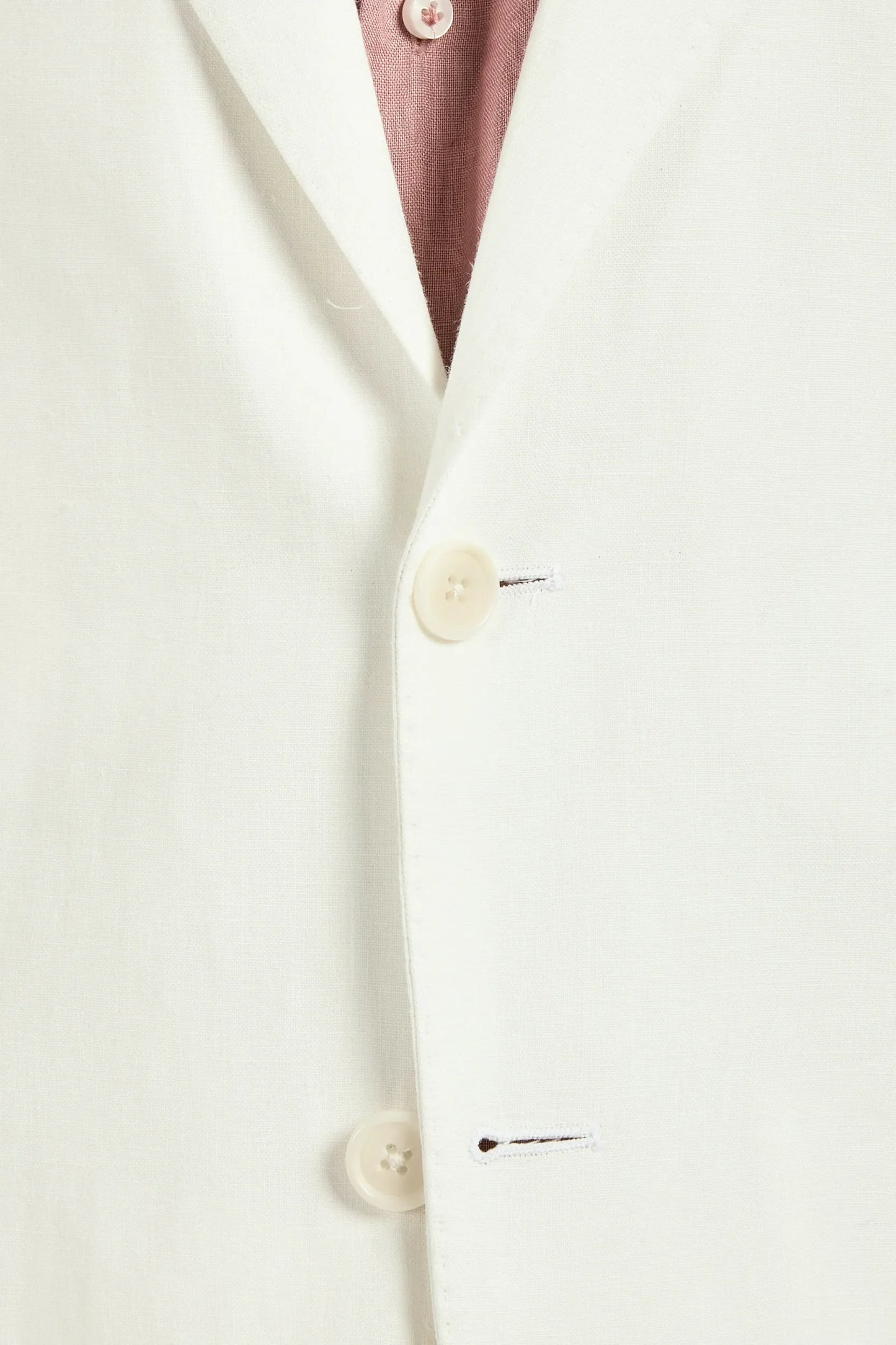 White linen jacket - Made in Italy