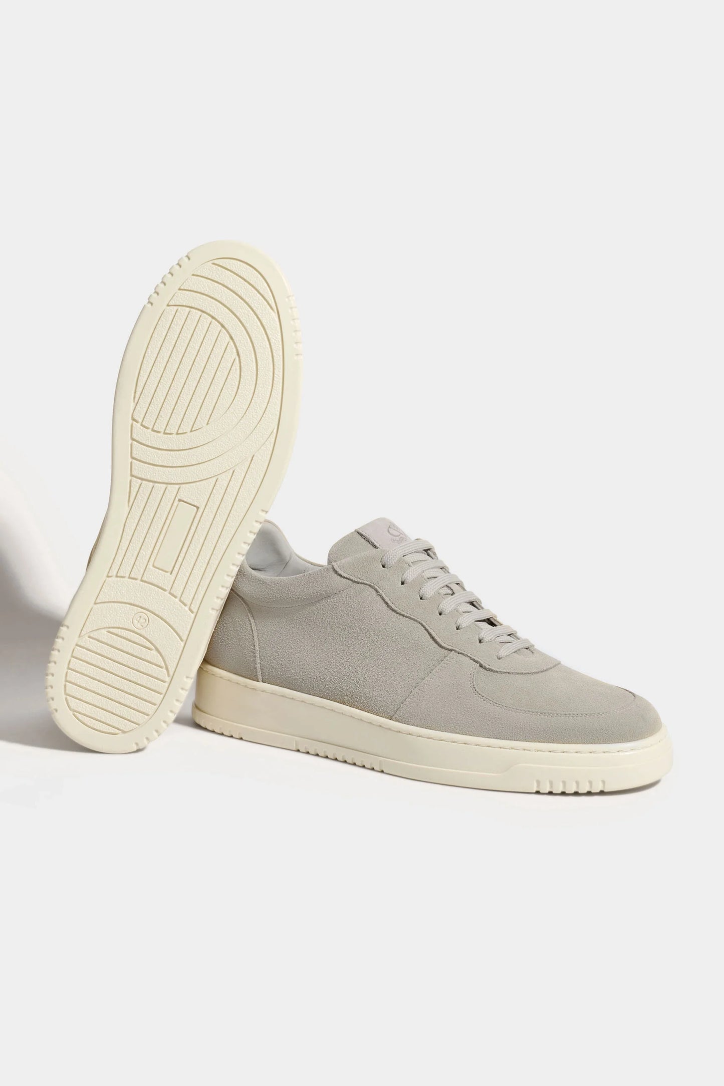 Beige suede sneakers - Made in Italy