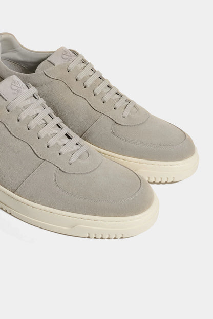 Beige suede sneakers - Made in Italy