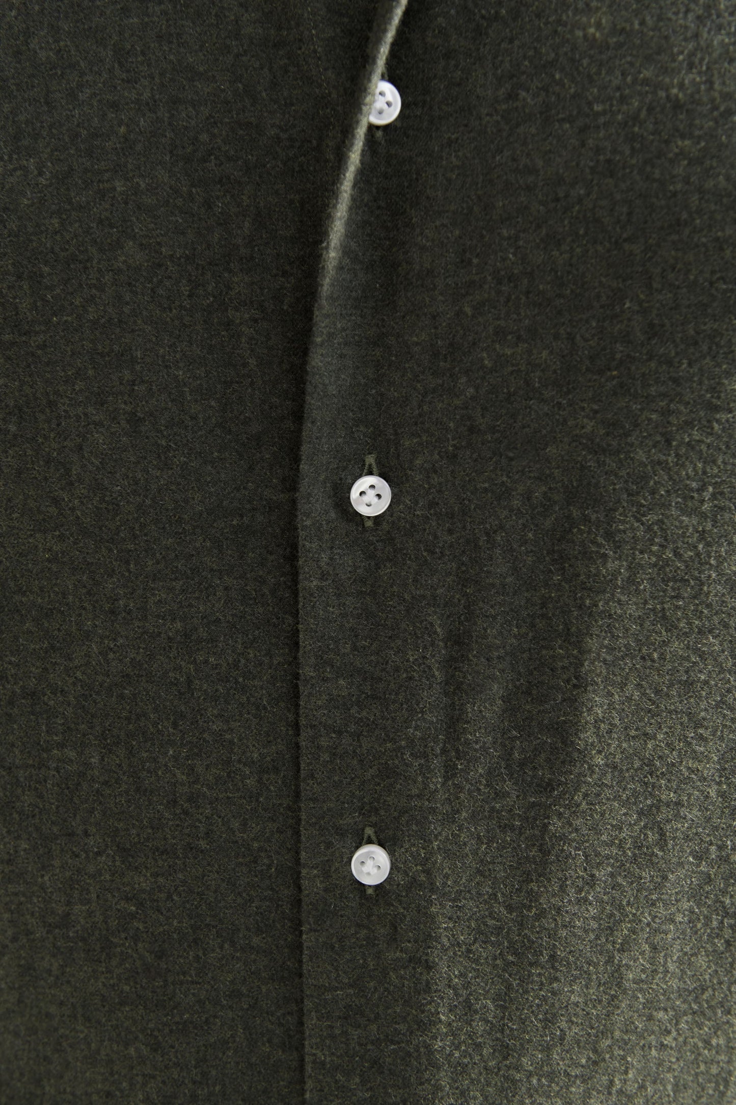 Green Shirt - Flannel Touch - Made in Italy