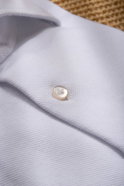 White polo shirt - Made in Italy
